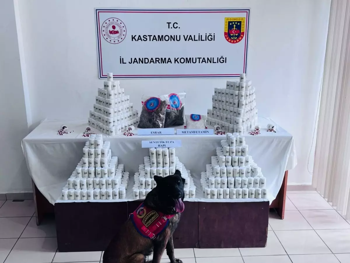 Kastamonu'da Uyuşturucu Operasyonu