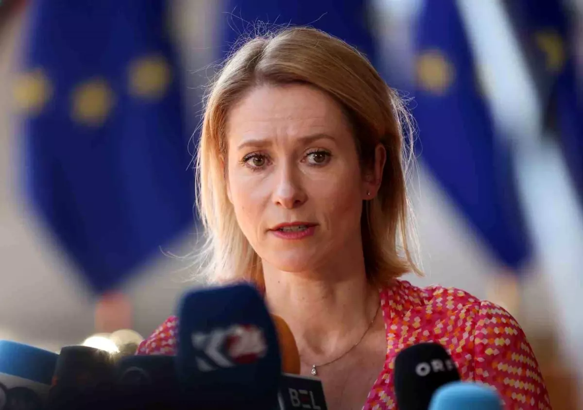 Kaja Kallas'tan Suriye Yaptırımları Açıklaması