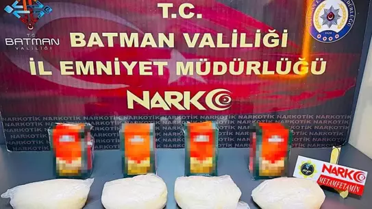 Batman'da Otobüste Uyuşturucu Yakalandı