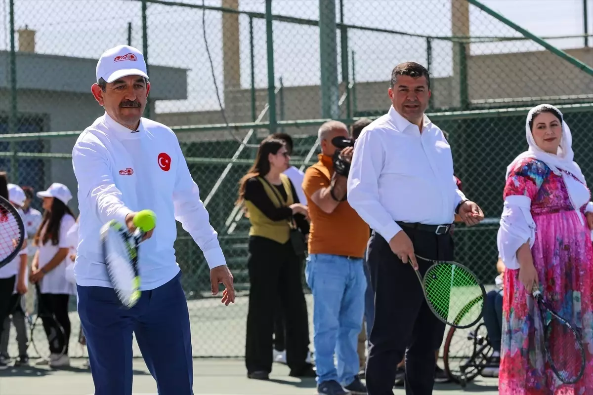 Şırnak'ta Uluslararası Tenis Turnuvası