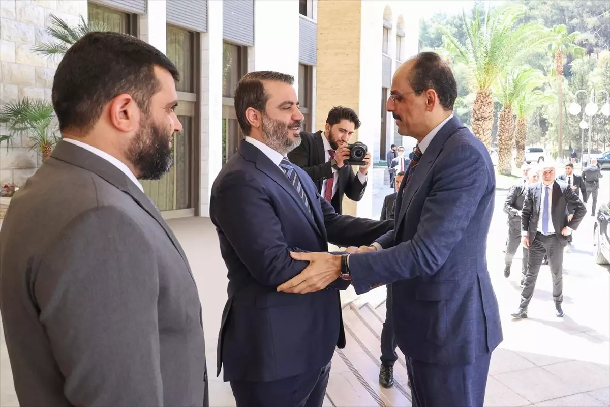MİT Başkanı Kalın, Suriye'de Önemli Görüşmeler Yaptı