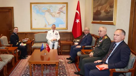 Bakan Güler, NATO Komutanı Vandier'i Kabul Etti