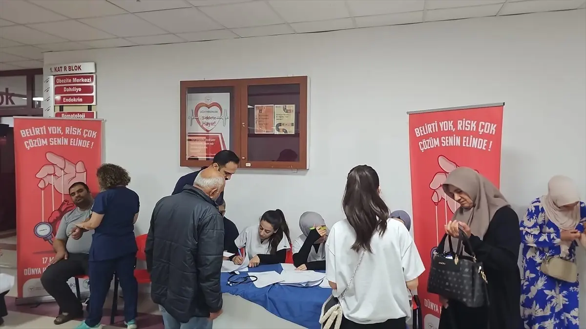 Diyarbakır'da Hipertansiyon Farkındalık Etkinliği