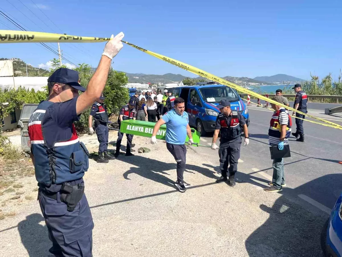 Alanya'da Motosiklet Kazası: 1 Ölü