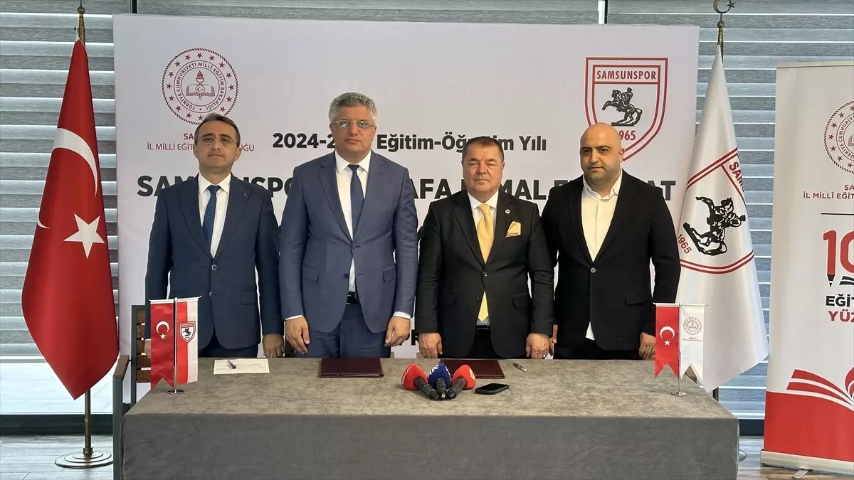 Samsunspor'dan Futbol Şenliği Protokolü