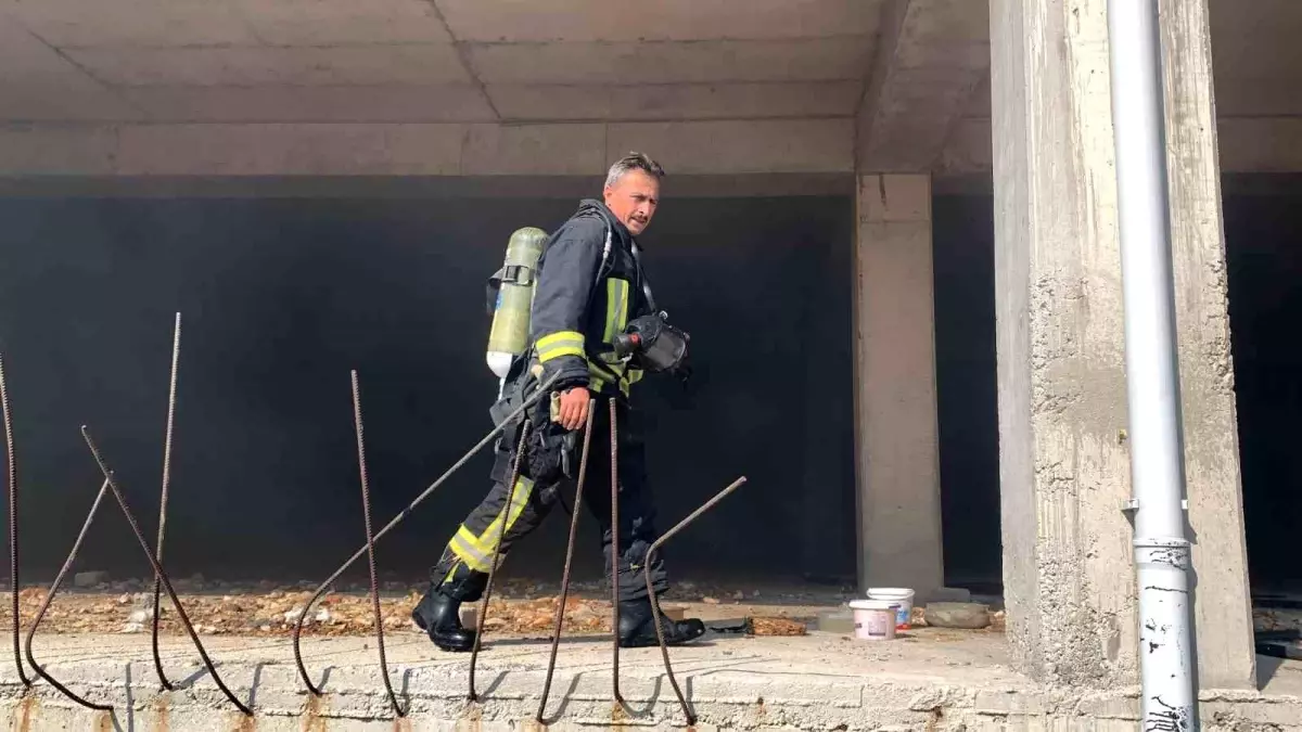 Karaman'da Camii Altında Yangın