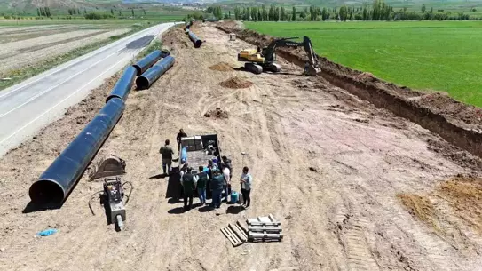 Kırklartepe Barajı'nda Sulama Çalışmaları Devam Ediyor