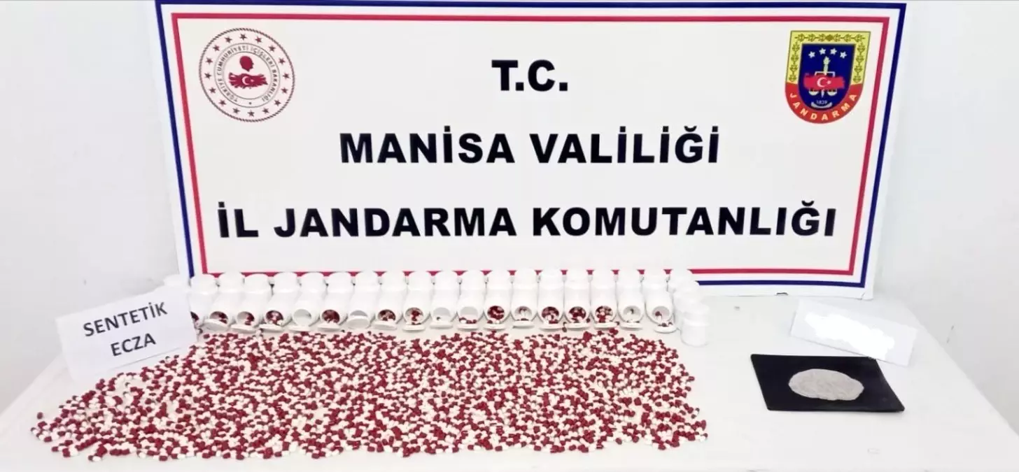 Manisa'da Uyuşturucu Operasyonu: 5 Bin Hap Ele Geçirildi