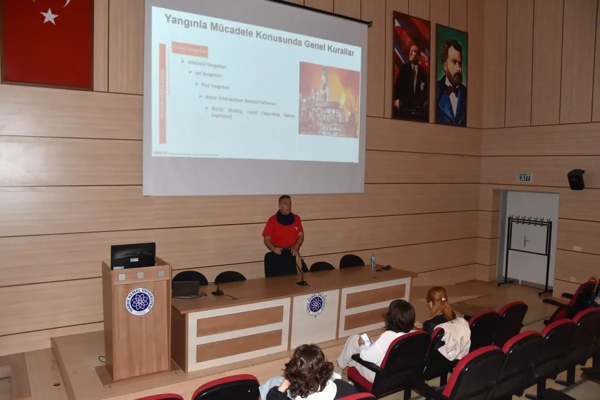 NKÜ'de Yangın Güvenliği Programı