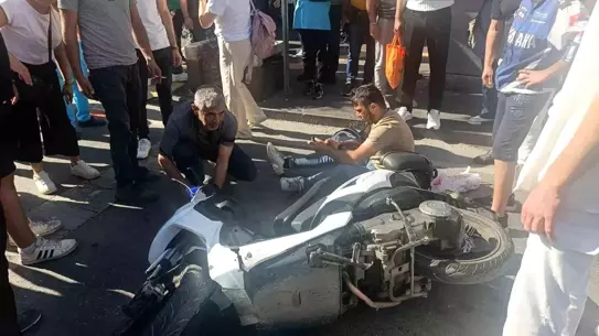 Manavgat'ta Motosiklet Kazası
