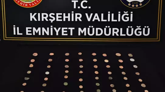 Kırşehir'de Tarihi Eser Operasyonu