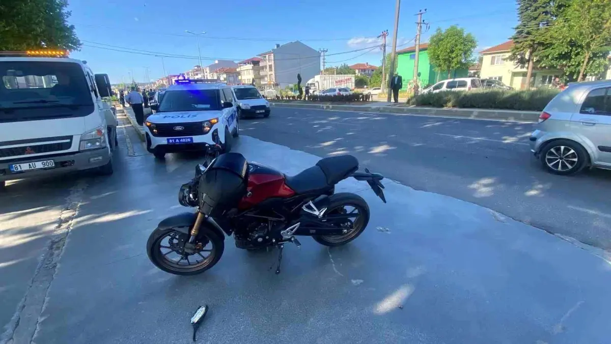 Düzce'de Motosiklet Kazası: İki Can Kaybı