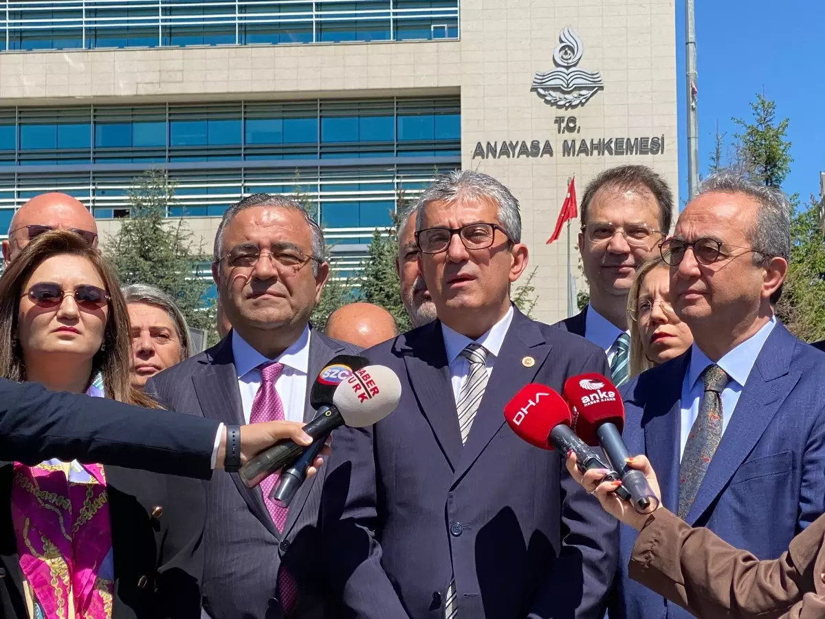CHP AYM'ye Başvurdu