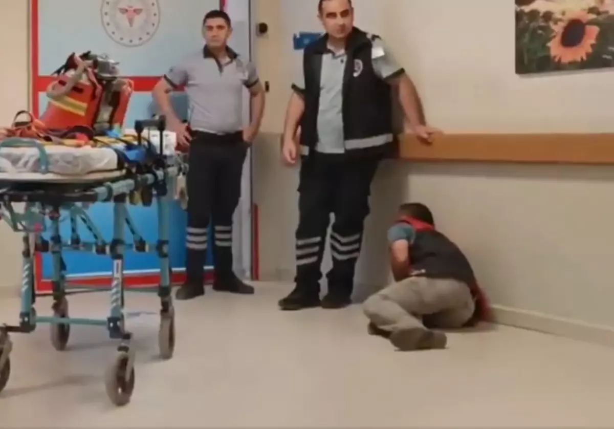 İstemeden oğlunun ölümüne neden olan acılı babanın yıkılıp kaldığı an