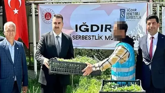 Iğdır'da 'Yeşeren Umutlar Bahçesi' Projesi