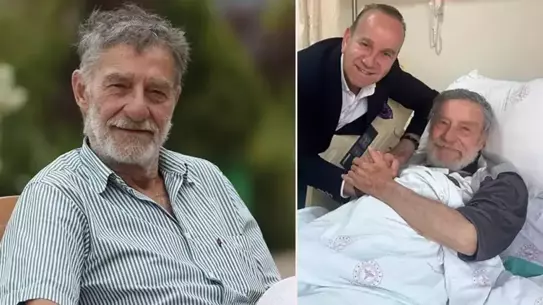 Hastanede tedavi gören emektar oyuncu Ahmet Mekin'den yeni haber