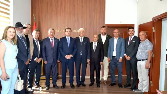 Muhtarlar Federasyonu Genel Başkanı Salihli'de Temaslarda Bulundu
