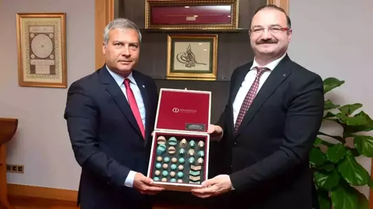 Atatürk Üniversitesi'nden Yeni Rektöre Ziyaret