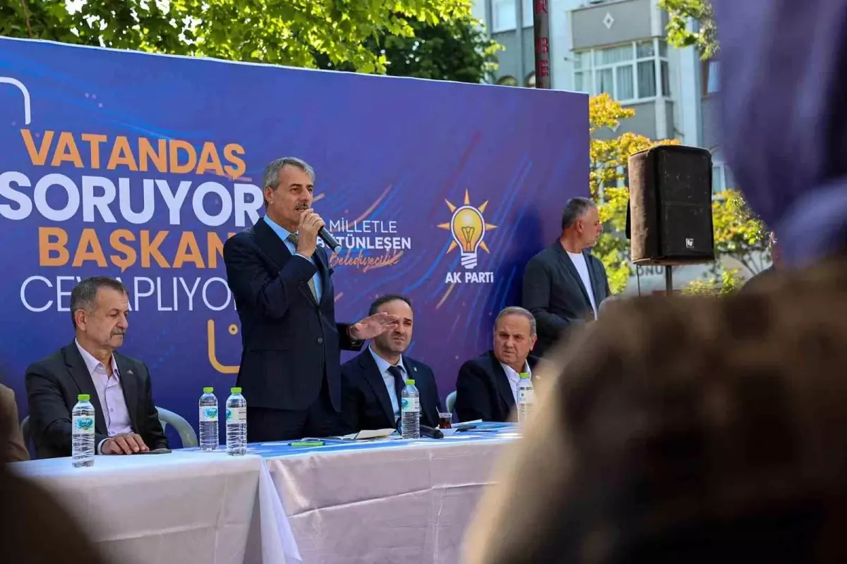 Başkan Alemdar, Erenler'de Vatandaşlarla Buluştu
