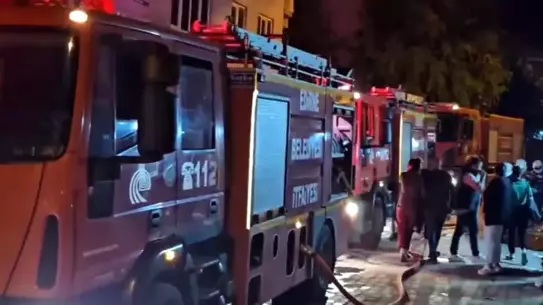 Edirne'de Yangın: 3 Evde Hasar
