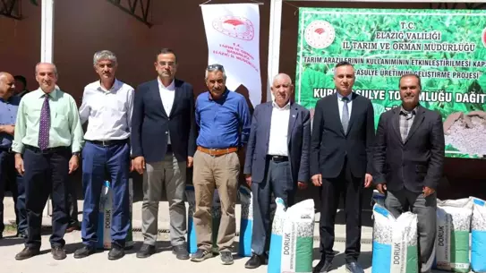 Elazığ'da 15 Ton Sertifikalı Fasulye Tohumu Dağıtımı
