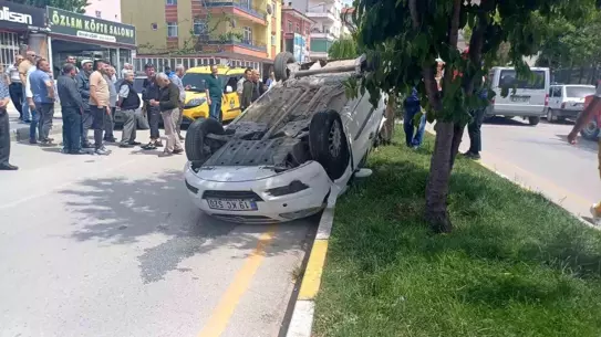 Çorum'da Trafik Kazası: Sürücüler Sağ Kurtuldu