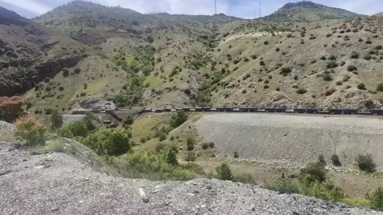 Elazığ'da Yük Treni Kazası