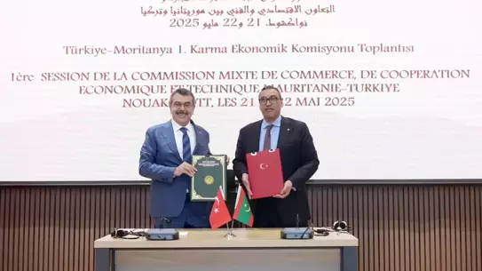 Milli Eğitim Bakanı Yusuf Tekin Moritanya'da Ekonomik İşbirliği Toplantısına Katıldı