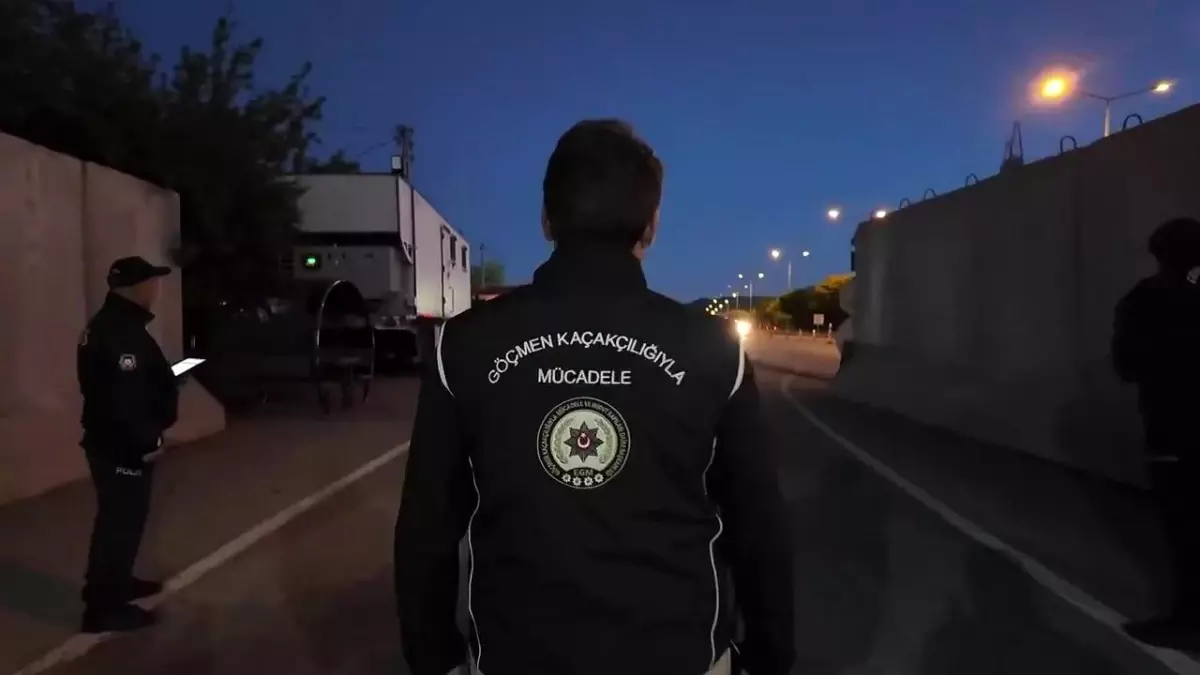 Bingöl'de Göçmen Kaçakçılığına Karşı Huzur Uygulaması