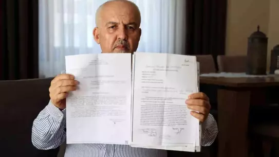 Emekli İbrahim Yürük, 24 bin TL'lik borcu yüzünden evini kaybetti