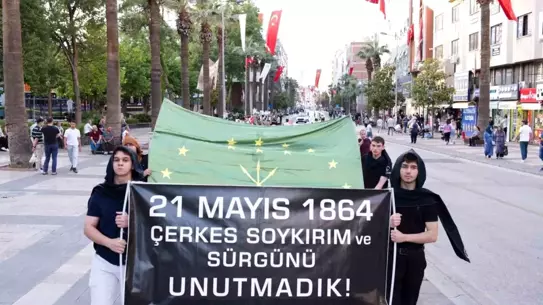 Çerkesler, Soykırımı Anma Yürüyüşü Düzenledi