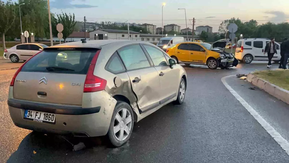 Eskişehir'de Kaza: 1 Yaralı