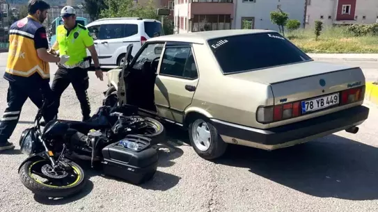 Karabük'te İki Motosiklet Kazası