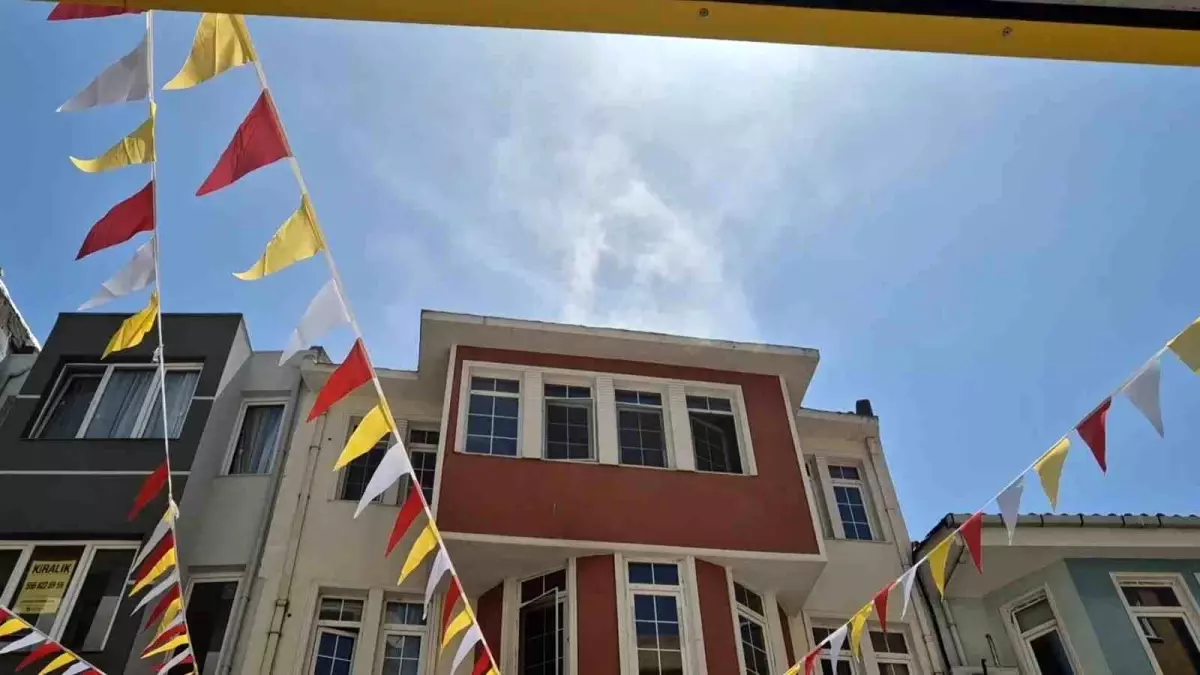 Süleymanpaşa'daki Otelde Yangın