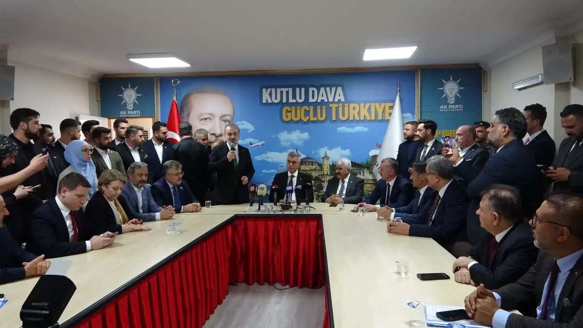 Kocaeli'de Sağlık Bakanı Memişoğlu'ndan Açıklamalar