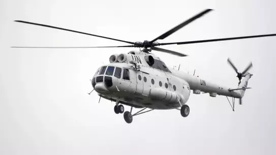 Oryol'da Mi-8 Helikopteri Düştü