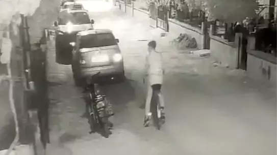 Bisiklet Hırsızı Motosiklet Çaldı