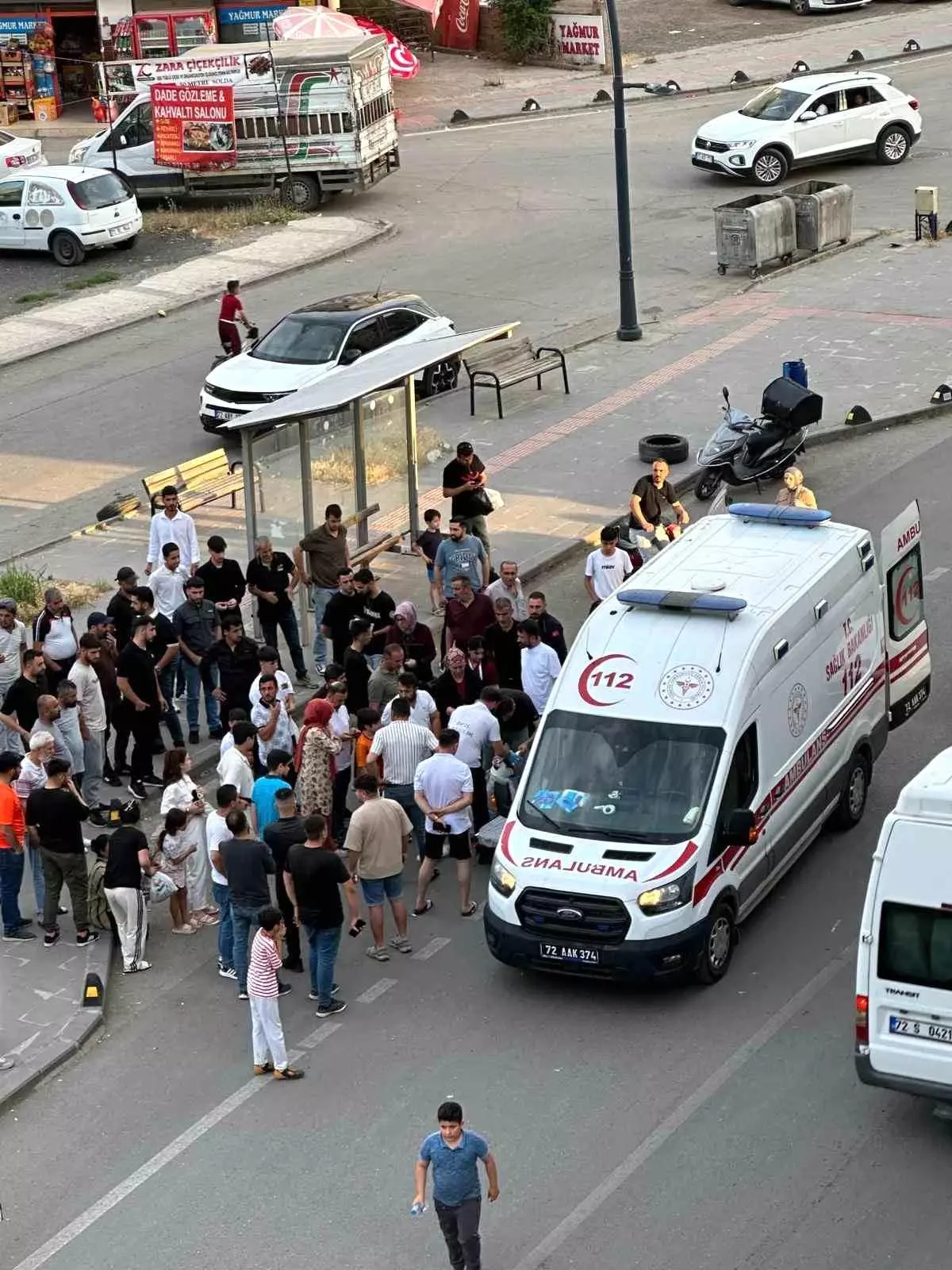 Batman'da Kadın Automobil Çarpmasıyla Yaralandı