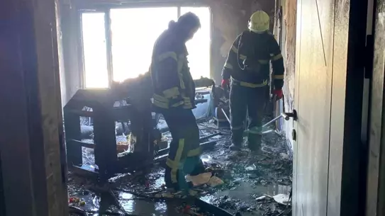 İtfaiye Hatalı Parka Takıldı
