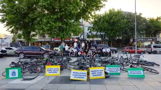Düzce'de Bisikletli Farkındalık Eylemi