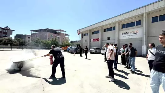 Aydın'da Afet ve Yangın Eğitimi