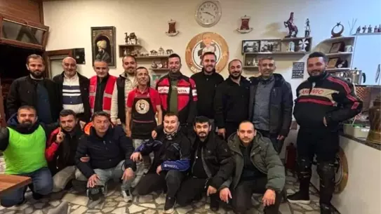 Kahveci Ali'ye Motocross Ziyareti