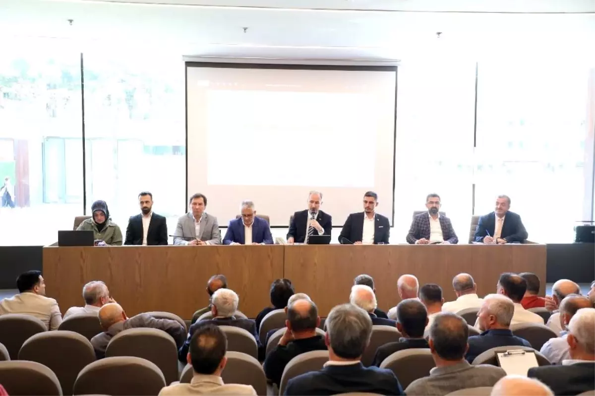 İnegöl Belediyesi'nden Muhtarlar İstişare Toplantısı