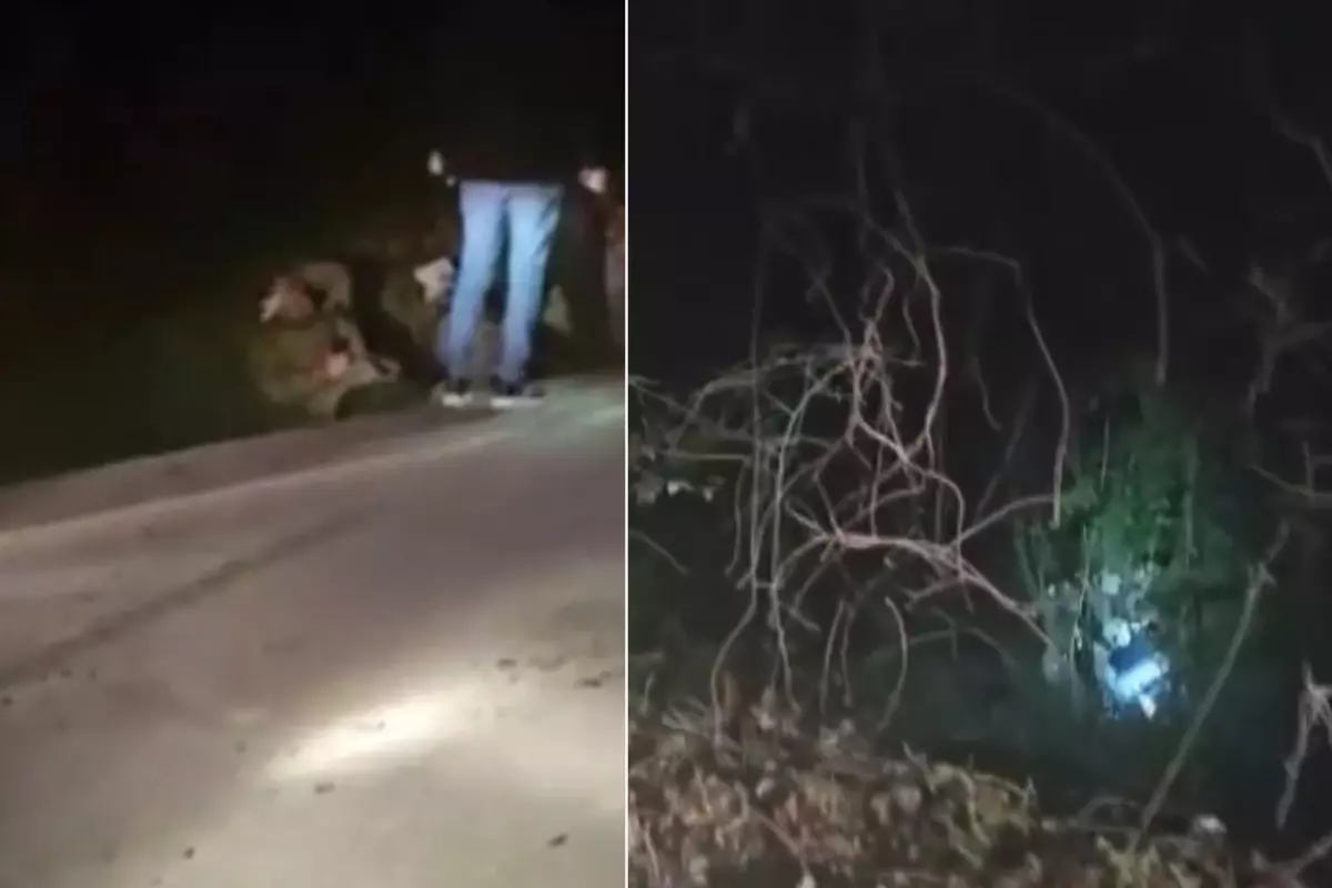 Oğuz Murat Aci'nin hayatını kaybettiği kazanın yeni görüntüleri ortaya çıktı