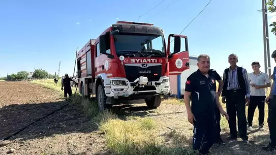 Adıyaman'da Yangın Korkuttu