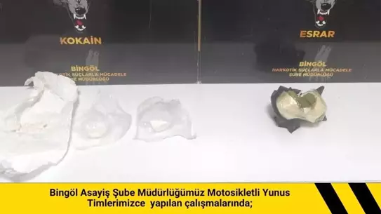 Bingöl'de Uyuşturucu Operasyonu