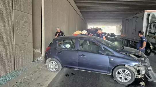 Turgutlu'da Otomobil Kazası: 5 Yaralı