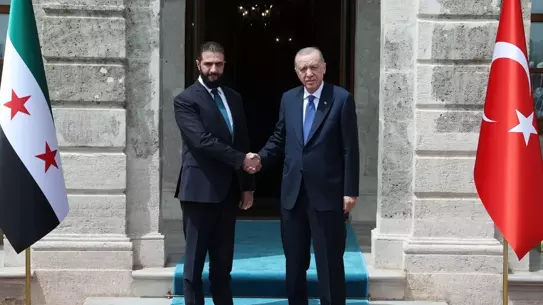 Dolmabahçe'de Suriye zirvesi! İşte Erdoğan-Şara görüşmesinde ele alınan konular