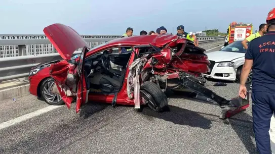 Kocaeli'de Zincirleme Kaza: 5 Yaralı