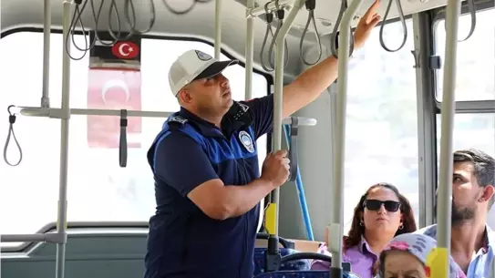 Hatay'da Toplu Ulaşım Araçlarında Klima Denetimi